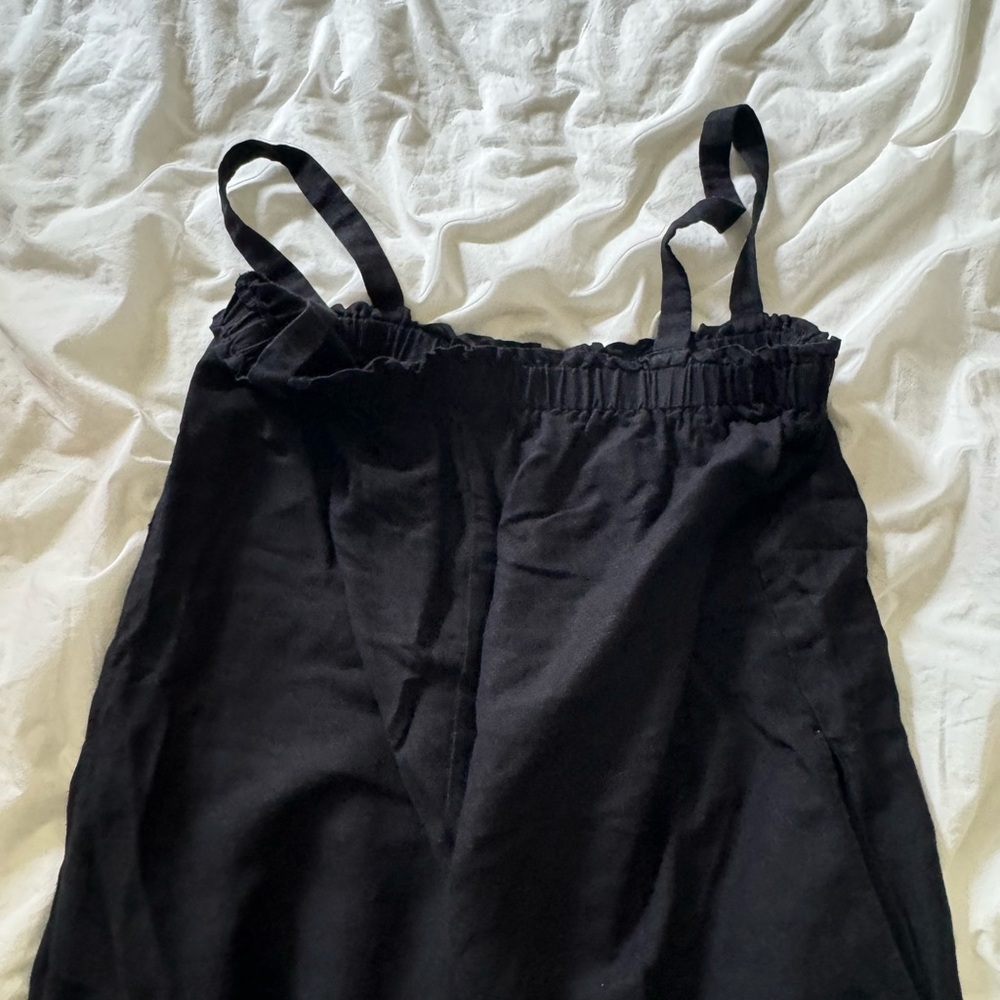 Women’s black  XL Loft jumpsuit
